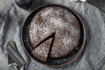 Baked Chocolate Olive Oil Cake