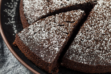 Baked Chocolate Olive Oil Cake