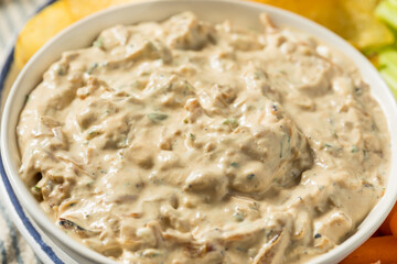 Homemade Healthy Carmelized Onion Dip