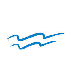 Sea Wave icon illustration