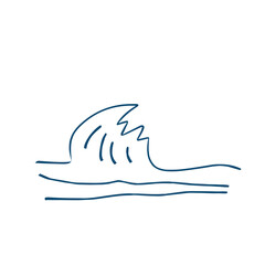 Sea Wave icon illustration