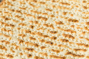 Homemade Jewish Matzah Flat Bread