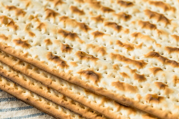 Homemade Jewish Matzah Flat Bread