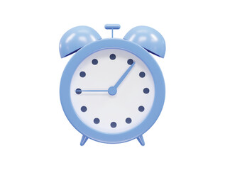 3d rendering clock icon 3d illustration vector element 