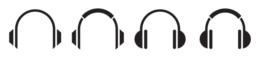 Headphones icon. Earphone icon, vector illustration