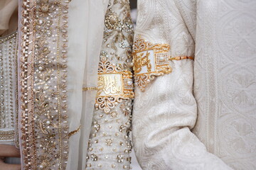 wedding dress detail