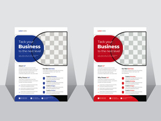 Business Corporate flyer, Corporate Businessflyer template, Business Company flyer, modern business brochure layout or flyer template, Corporate business flyer design template.