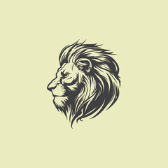 lion  head  logo