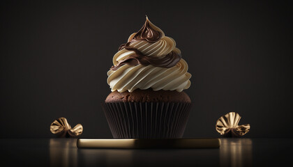 Refreshing and zesty lemon sorbet desert