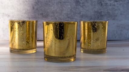 Gold Candle Holders - Powered by Adobe