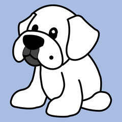 A Dog looks Likes beautiful and eye catching drawings in Vector Artwork