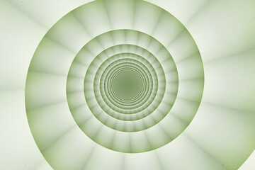 Abstract Pseudo Depth Spiral background. Fractal Wallpaper pattern desktop. Digital artwork creative graphic design