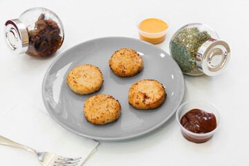 In Asia, chicken is sometimes diced and marinated in a spicy soy-based sauce. Then they are...