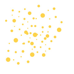 Cute abstract splatter