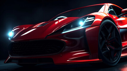 sport car wallpaper Ai Generative