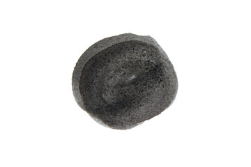 Black spot, Blue watercolor hand painted circle shape