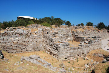 Troy, Turkey 2008 - Ruins of the ancient city of Troy