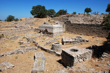 Troy, Turkey 2008 - Ruins of the ancient city of Troy