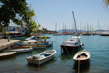 Fototapeta premium Port of Bodrum in Turkey