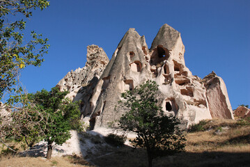 Rock city in Cappadocia, Turkey