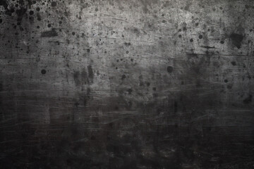 Obraz na płótnie Canvas Vintage Black Scratched Grunge Background with Old Film Effect