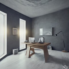 minamalist office - 1