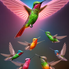 hummingbirds - 1