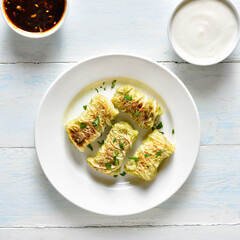 Stuffed cabbage rolls