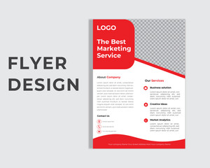 Corporate business flyer template design ,Creative Corporate & Business Flyer Brochure Template Design, Flyer Template Geometric shape used for business poster layout, IT Company flyer, 