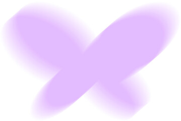 Butterfly motion blur y2k aura . Abstract blurred gradient shape, psychedelic aesthetic elements, colorful soft holographic gradient. Geometric form with blurring 