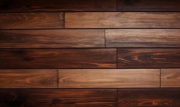Brown hardwood floor pattern with wooden texture 