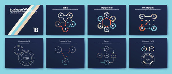 Vector graphics infographics with mobile phone. Template for creating mobile applications, workflow layout, diagram, banner, web design, business reports