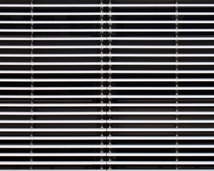 modern horizontal ventilated steel architectural cladding on an exterior of a building