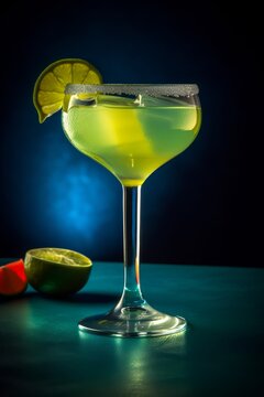 Margarita with lime.