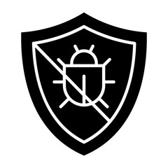 Antivirus Glyph Icon