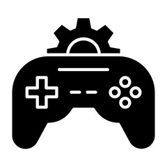 Game Development Glyph Icon