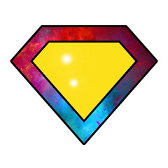 Colorful diamond