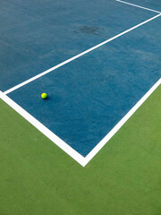 Tennis court line
