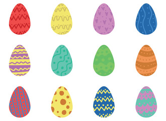 egg vector design illustration isolated on white background