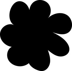 flower design illustration isolated on transparent background