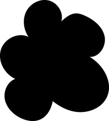 flower design illustration isolated on transparent background