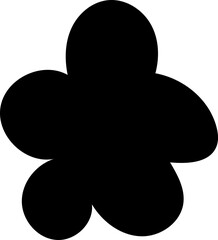 flower design illustration isolated on transparent background