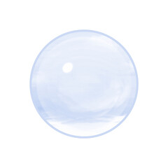 Cute sky in magic orb stationary sticker oil painting