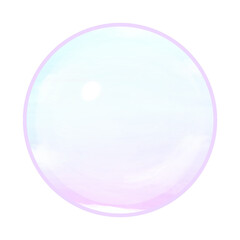 Cute sky in magic orb stationary sticker oil painting