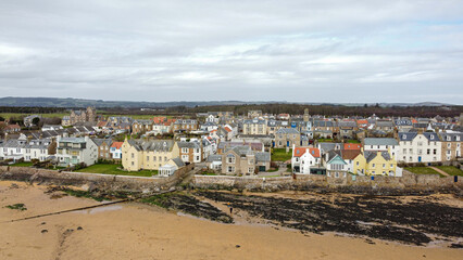 Elie and Earlsferry, Fife, Scotland. Elie and Earlsferry is a coastal town and former royal burgh in Fife, and parish, Scotland.