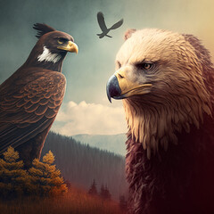 bald eagle in the zoo, bald eagle in flight, bald eagle in flight, eagle in the zoo