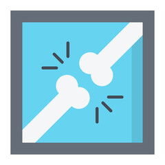 X Ray Flat Icon