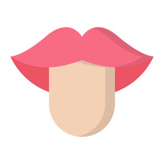 Tongue Flat Icon