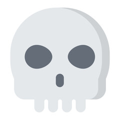 Skull Flat Icon