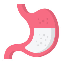 Stomach Flat Icon